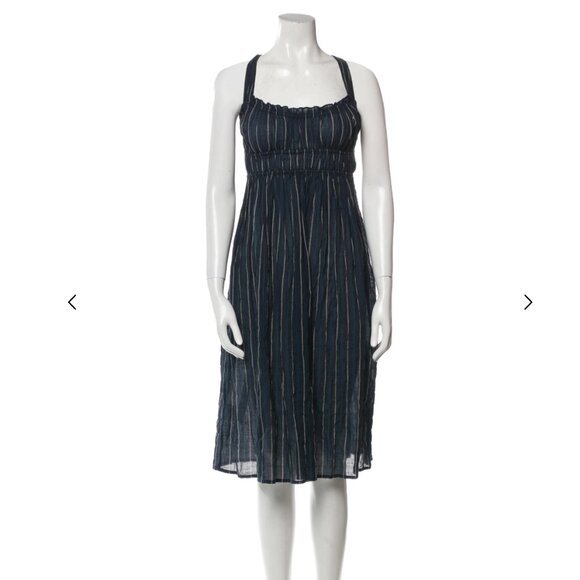 Ciao Lucia Striped Midi Length Dress - Picture 1 of 7